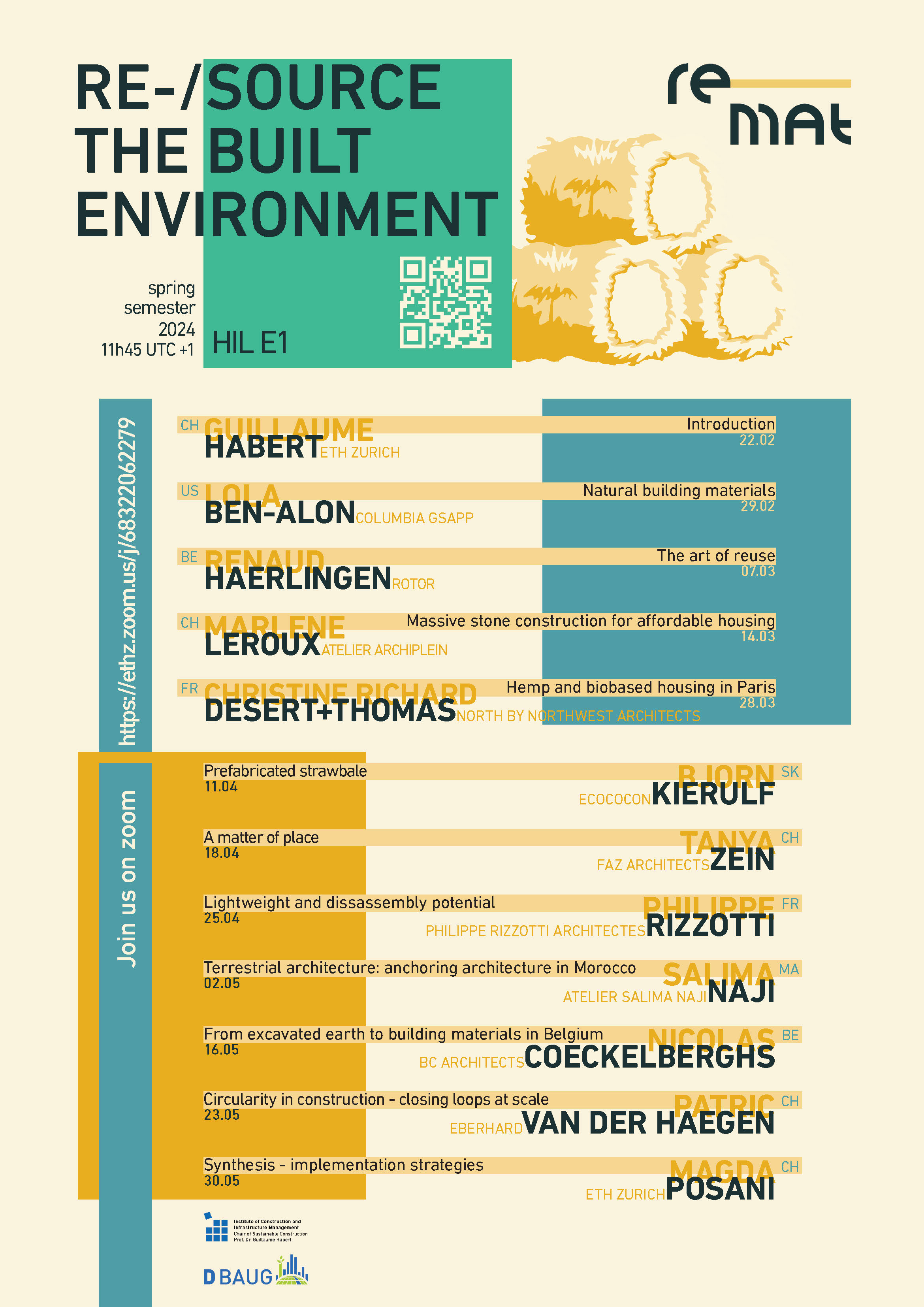 Poster Re-Source The built Environment